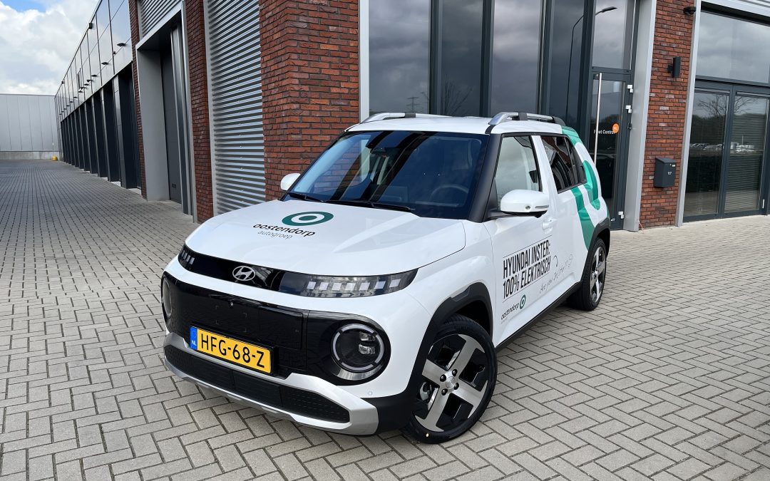 De elektrische Hyundai Inster, volwassen karretje